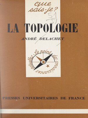 cover image of La topologie